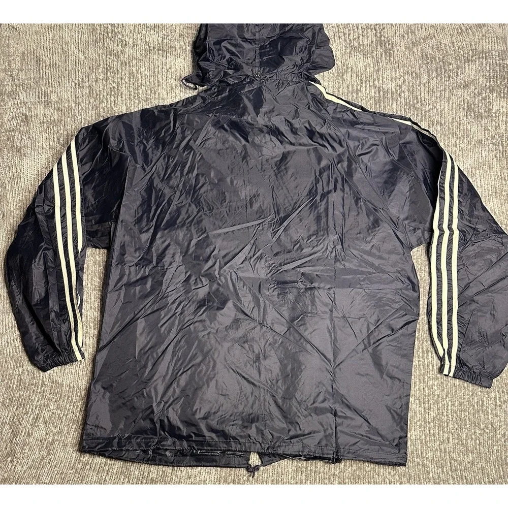 Vintage Adidas Basketball Jacket Greece Peristeri BC Hooded Windbreaker L